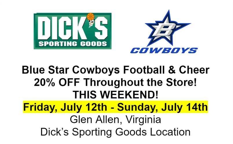 CLICK HERE FOR COUPON! 20% OFF Dick's Sporting Goods